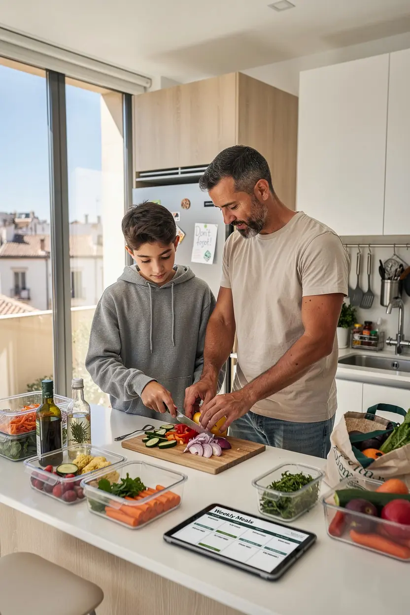 Patrones de comidas comunitarias en España.