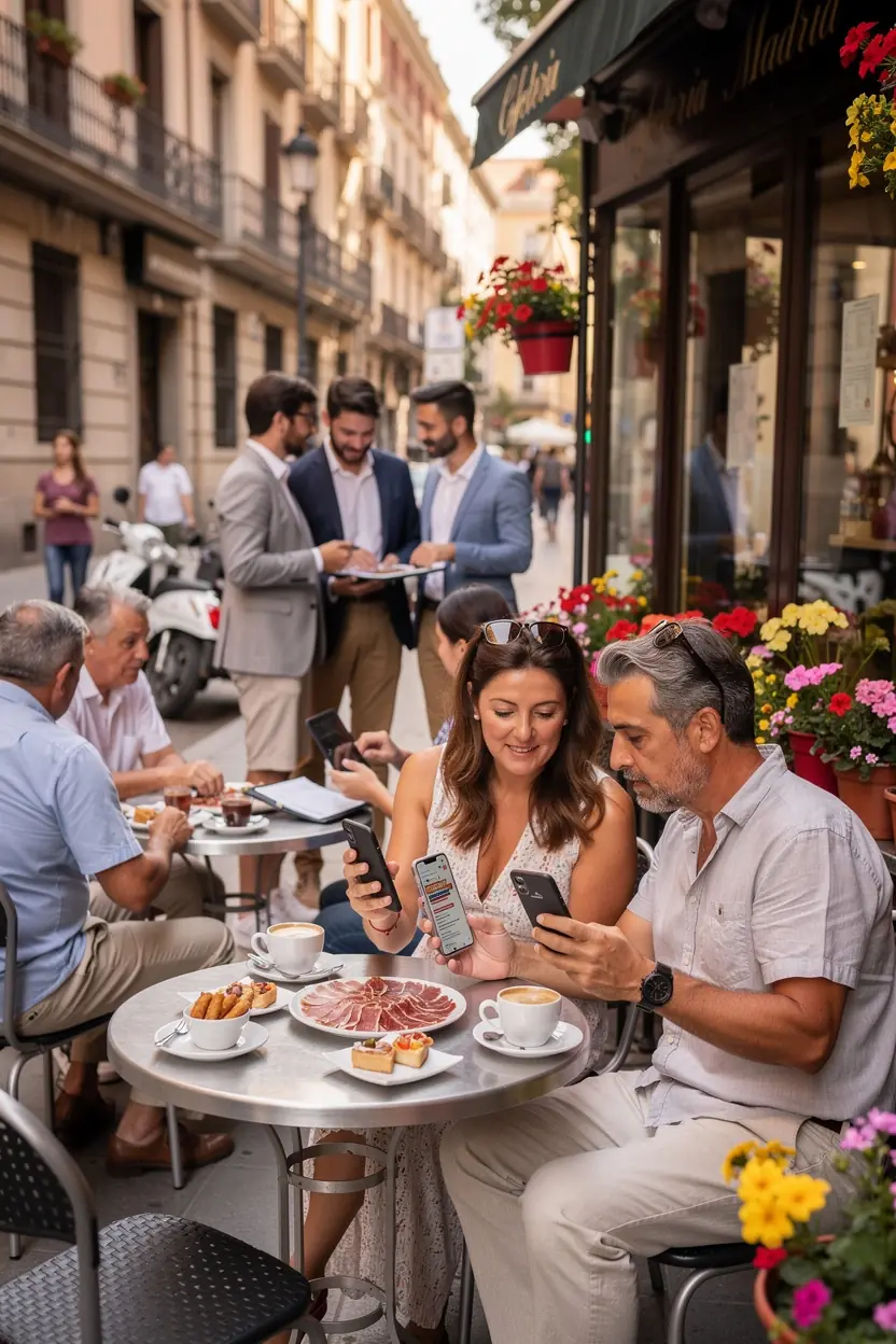 Gestión del tiempo en la cocina española.